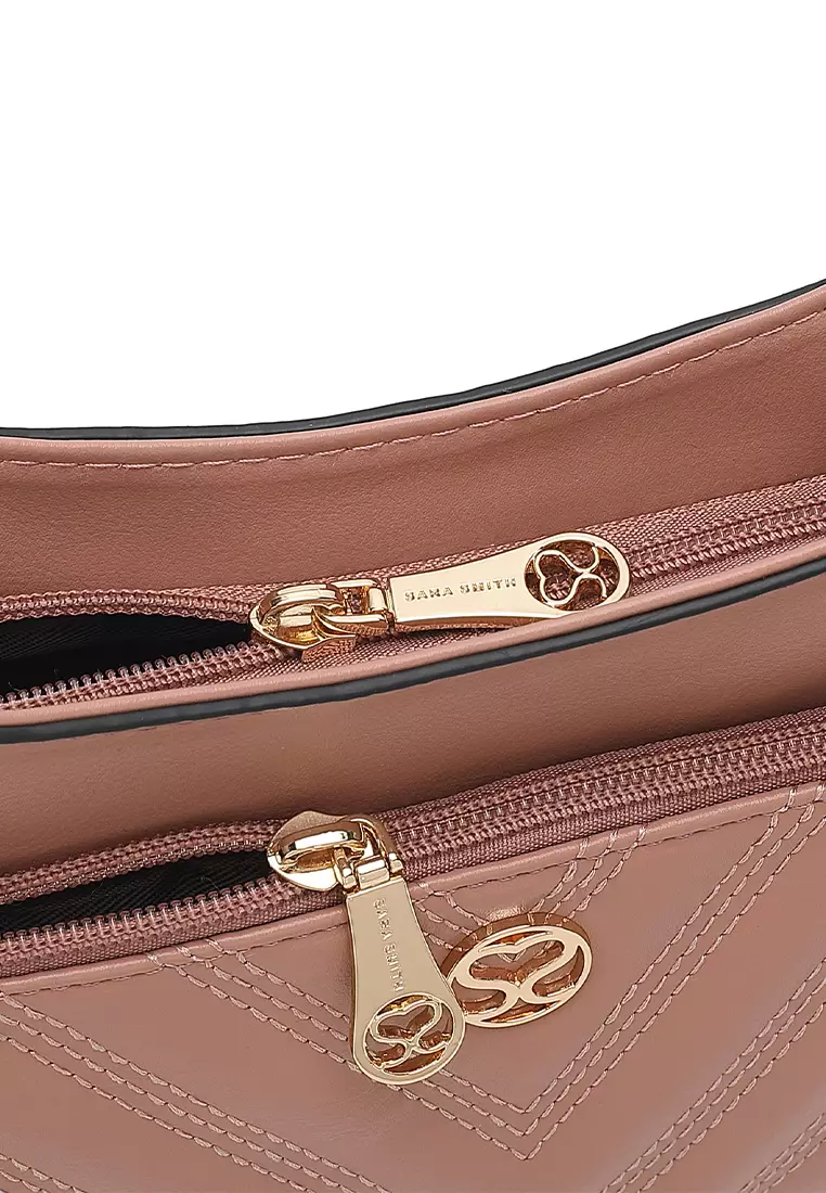 Women's Top Handle Bag / Sling Bag / Crossbody Bag / Shoulder Bag - Pink