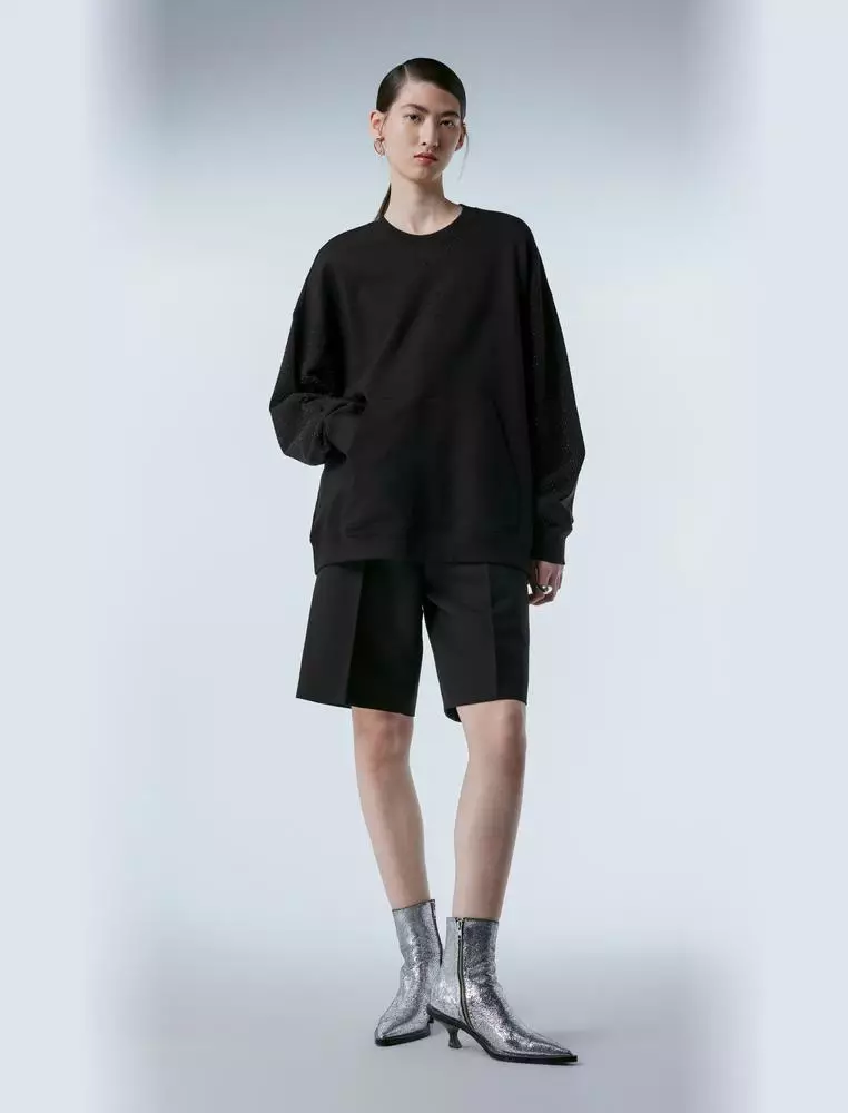   Long Sleeve Pullover Knit Sweater