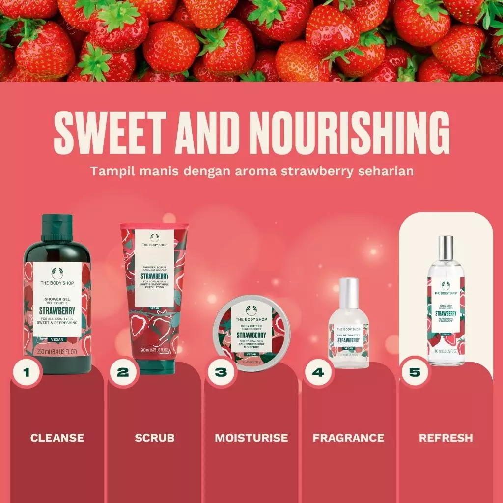 Strawberry Body Mist 100Ml