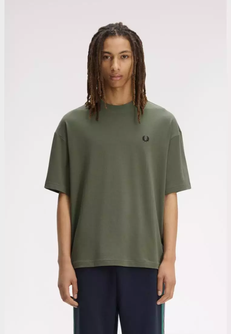 Buy Fred Perry Fred Perry M2478 Back Print Vertical Graphic T