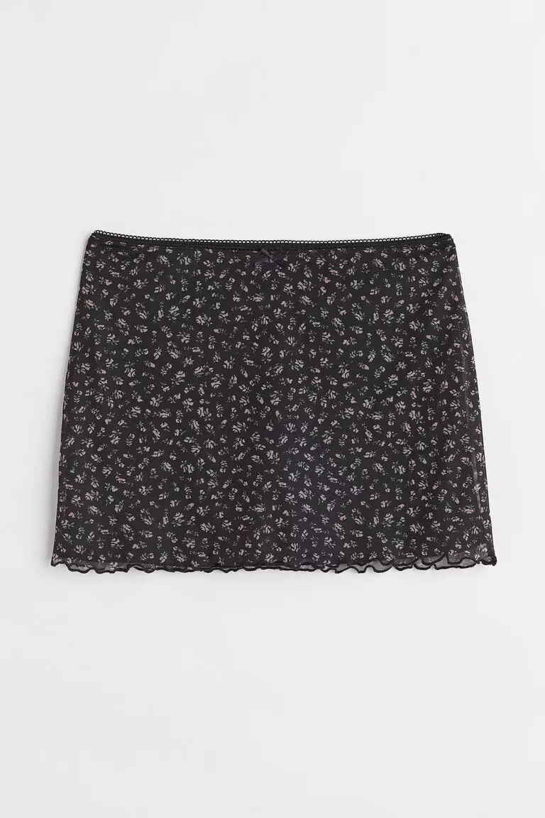 Jual H&M Mesh mini skirt Original 2023 ZALORA Indonesia