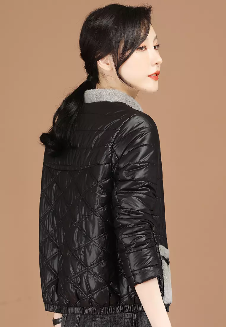 Girls quilted new arrivals bomber jacket