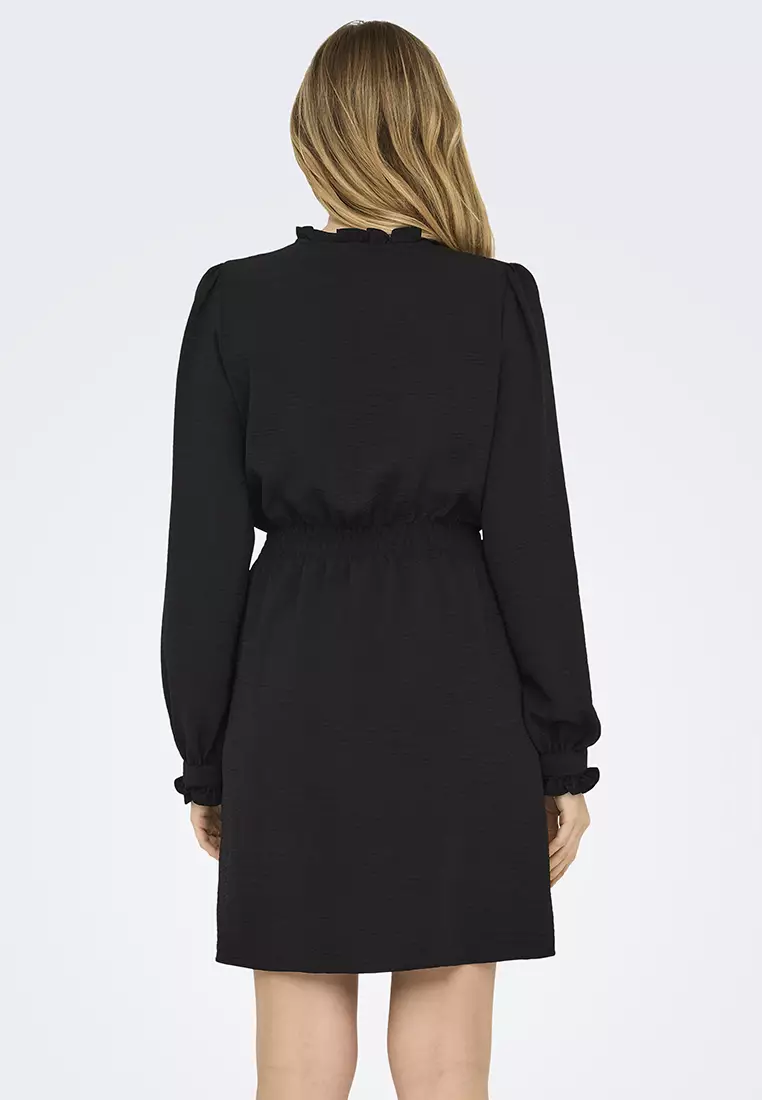 Mette Long Sleeve Lace Tape Dress
