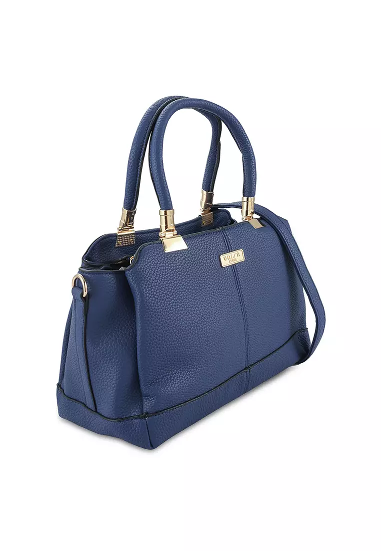 Buy Unisa Pebbled Convertible Top Handle Bag 2024 Online ZALORA