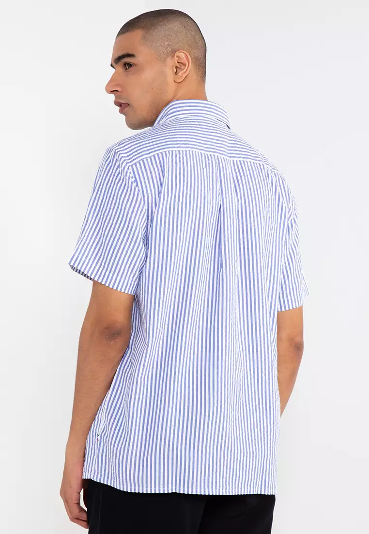 Tommy hilfiger cheap seersucker shorts