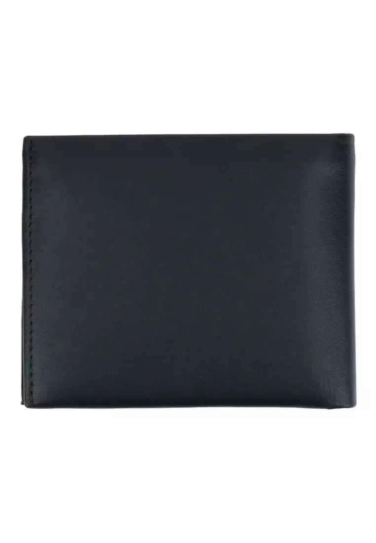 Crossing Sydney Bi-Fold Leather Wallet [12 Card Slots] Rfid - Black