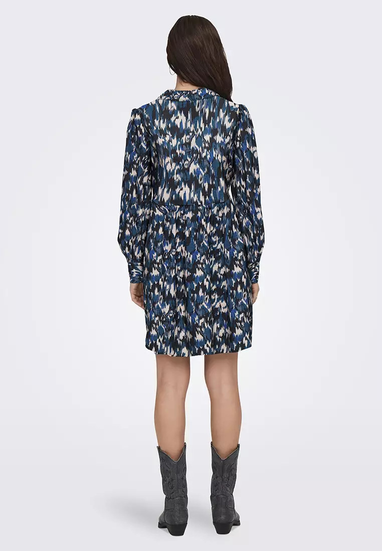 Abigail Long Sleeves V-Neck Dress