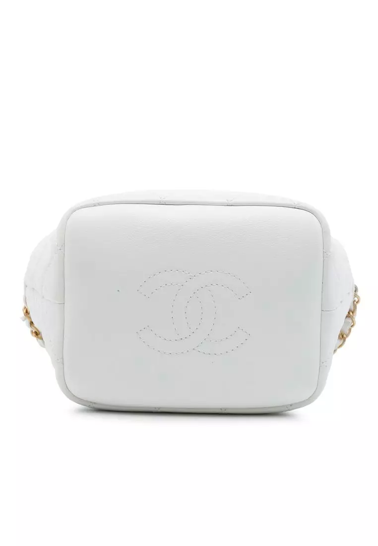Pre-Loved Chanel Small Quilted Lambskin Perfect Meeting Hobo