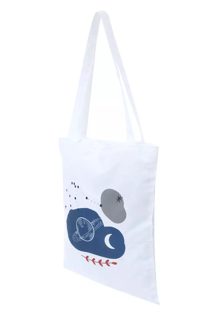 Zena Tote Bag Woman Design Casual Quality Premium - WRS5White