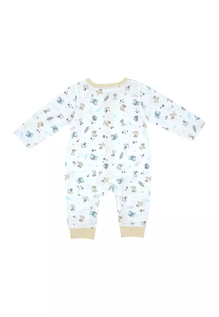 Baby Boy Licensed Newborn Sleepsuit Pack of 2 "Animal Roots"