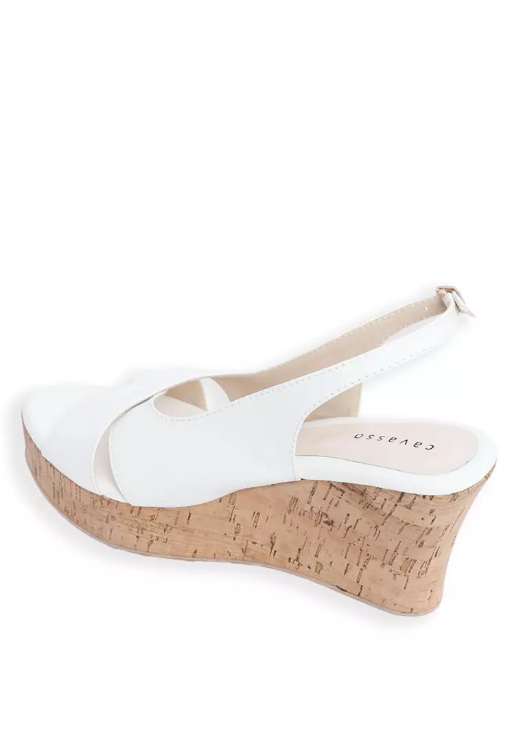 Jual Cavasso Pamela Wedges Original 2026 | ZALORA Ind…