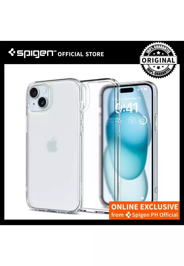 Spigen - Case Ultra Hybrid for iPhone 15 Pro, frost clear