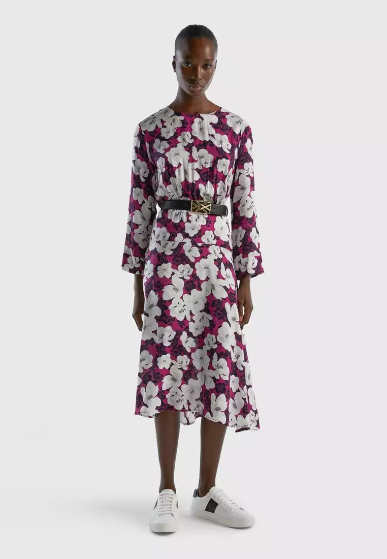 United Colors of Benetton FLOWY FLORAL DRESS 2023 Buy United