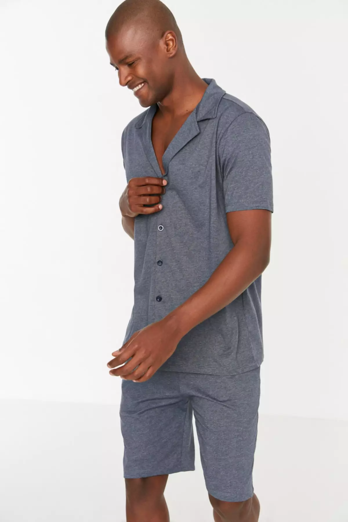Knitted loungewear short cheap set