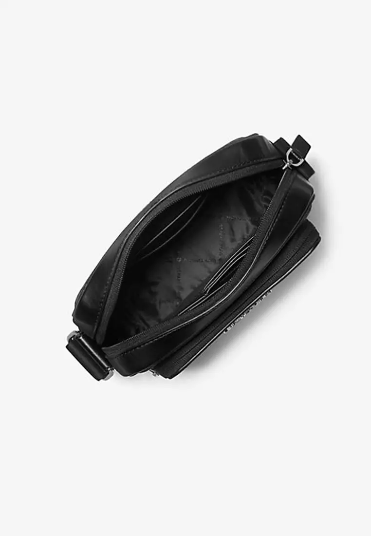 Cooper Signature Logo Camera Crossbody Bag With Pouch