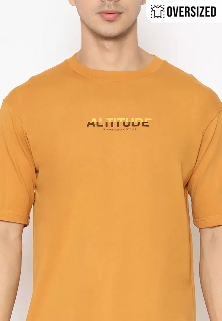 RBJ T-Shirt Cotton Combed Oversized Pria 2079250241