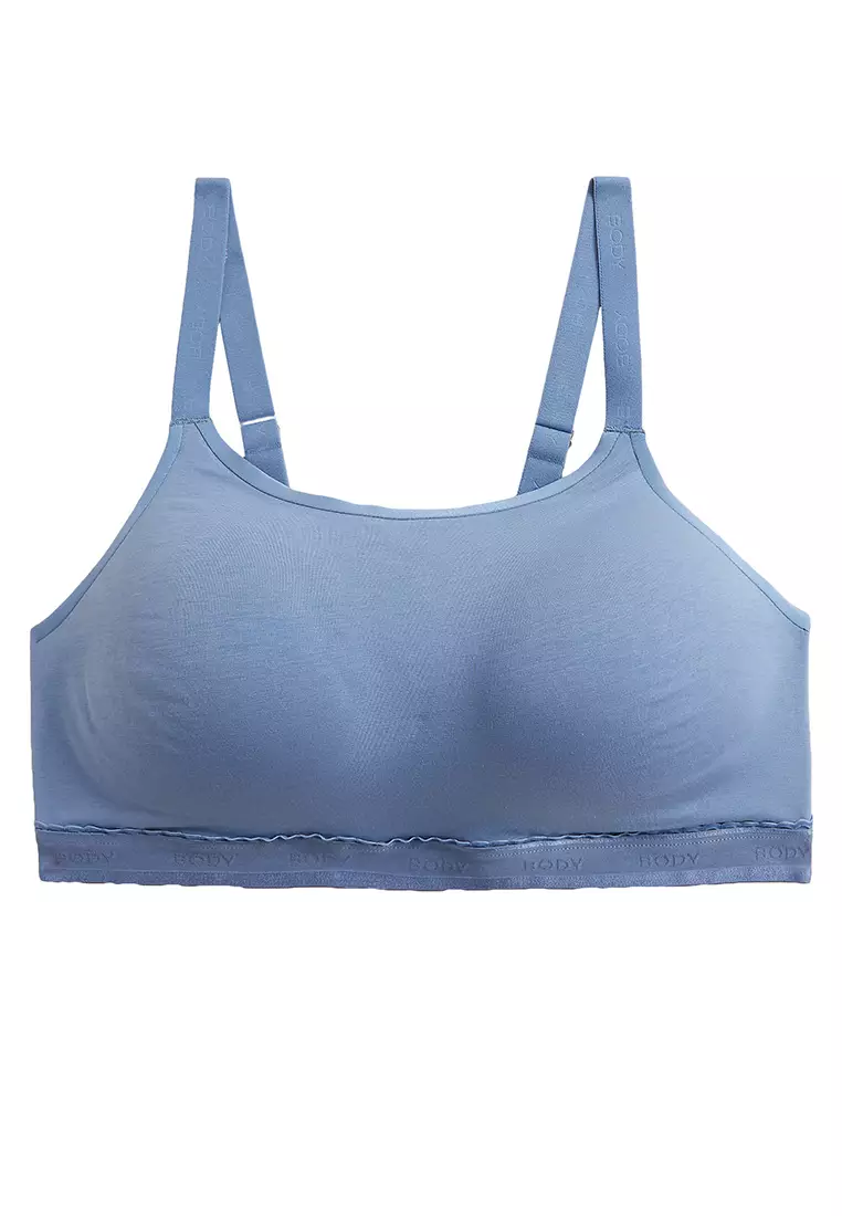 Jual Marks & Spencer Cool Comfort™ Cotton Rich Non Wired Bra Original ...