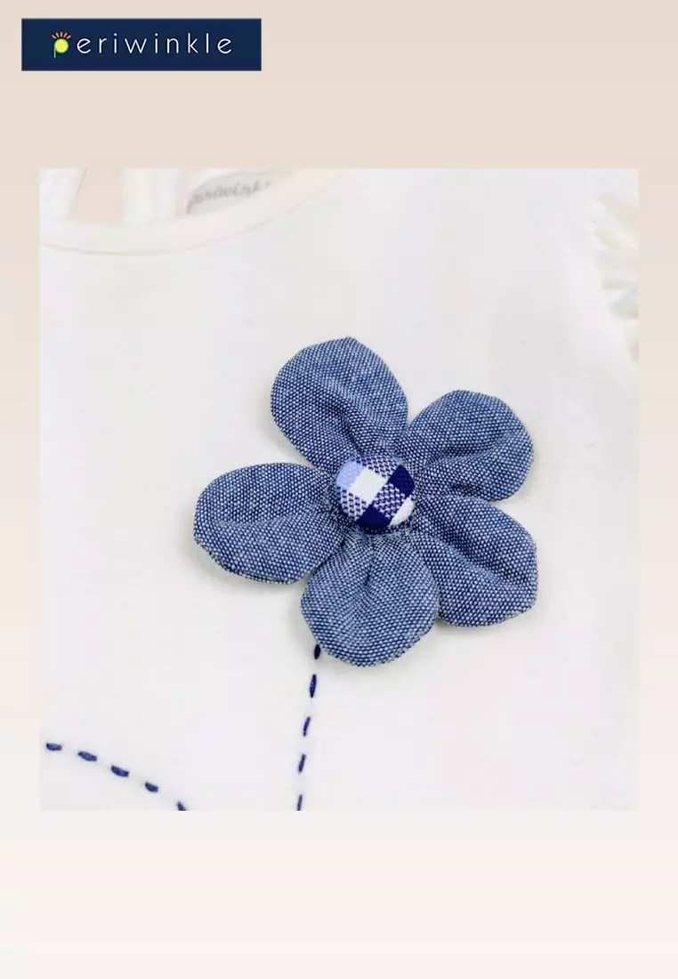 Candice Baby Girls Top and Checkered Shorts Set