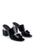 Ferragamo black Sculptured Mule Heels  (zt) 81C48SHBA9FD6CGS_2