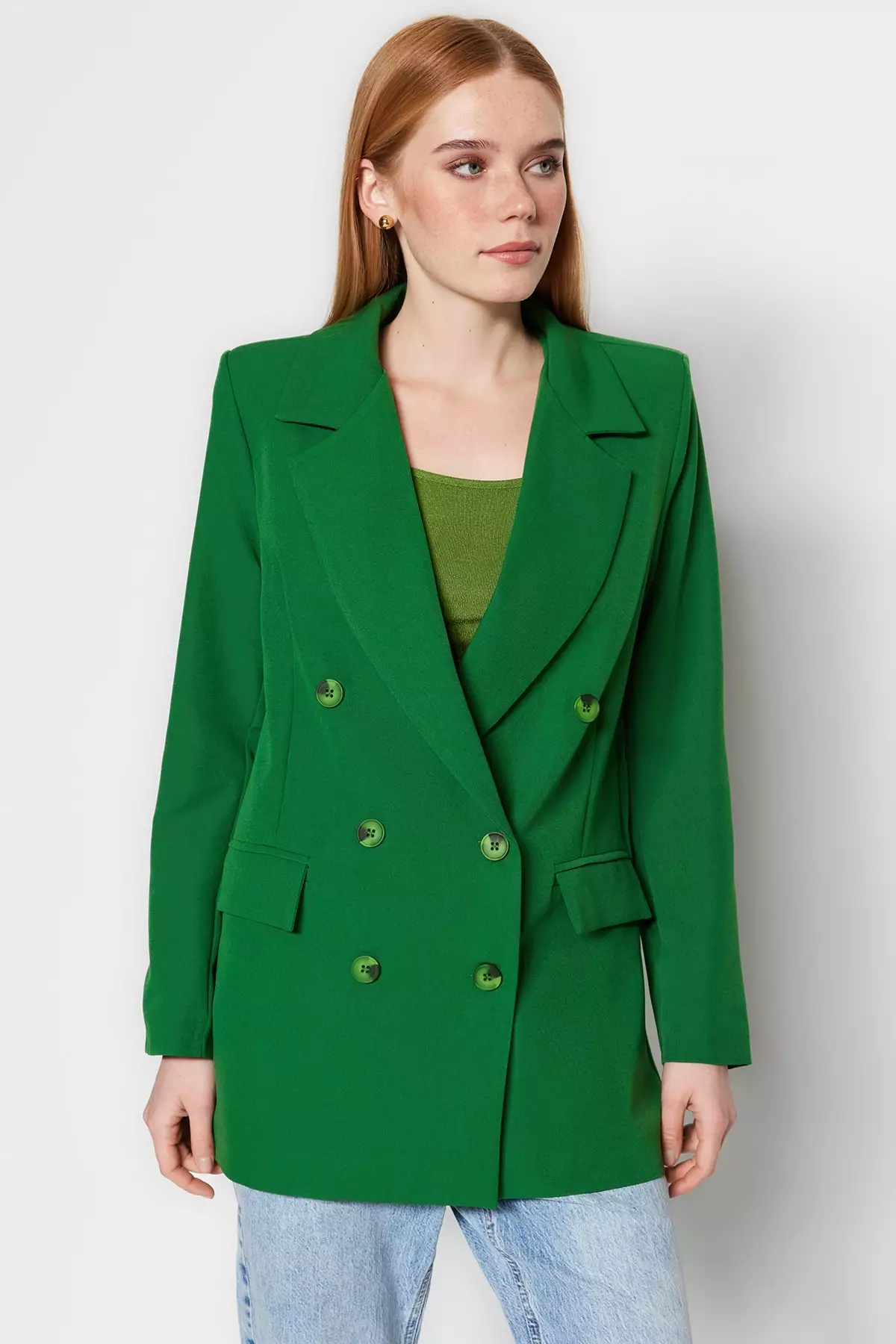 Buy 2024 green blazer