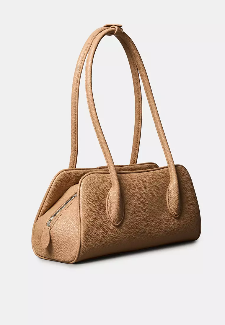 Emblem Logo Pebble Shoulder Bag - Calvin Klein Accessories & Footwear
