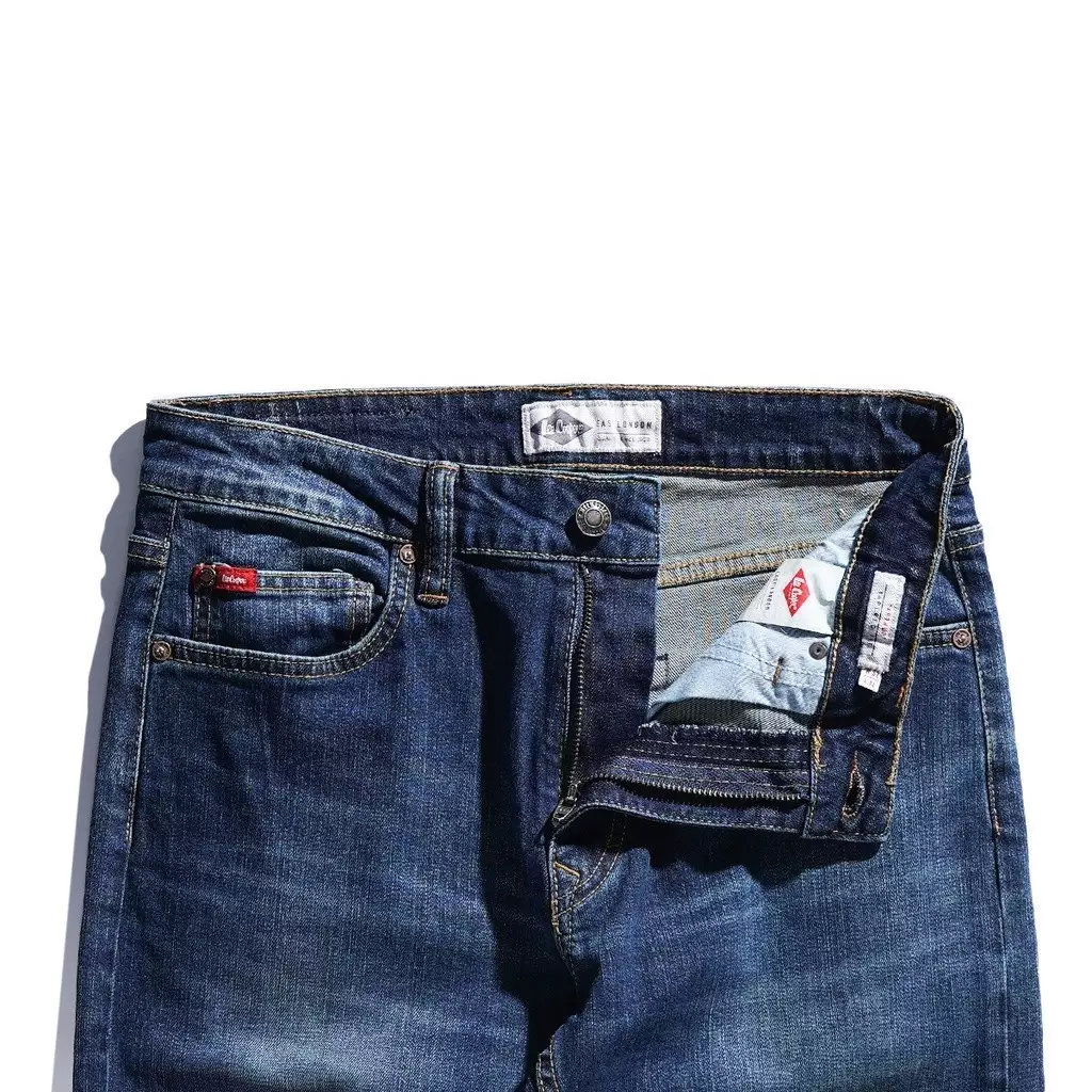 Lee Cooper Tapered Fit Jeans Arthur Worn Dark Blue 32