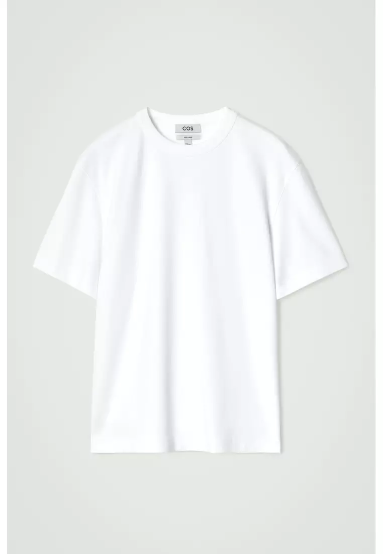 INTERLOCK COTTON CREW-NECK T-SHIRT