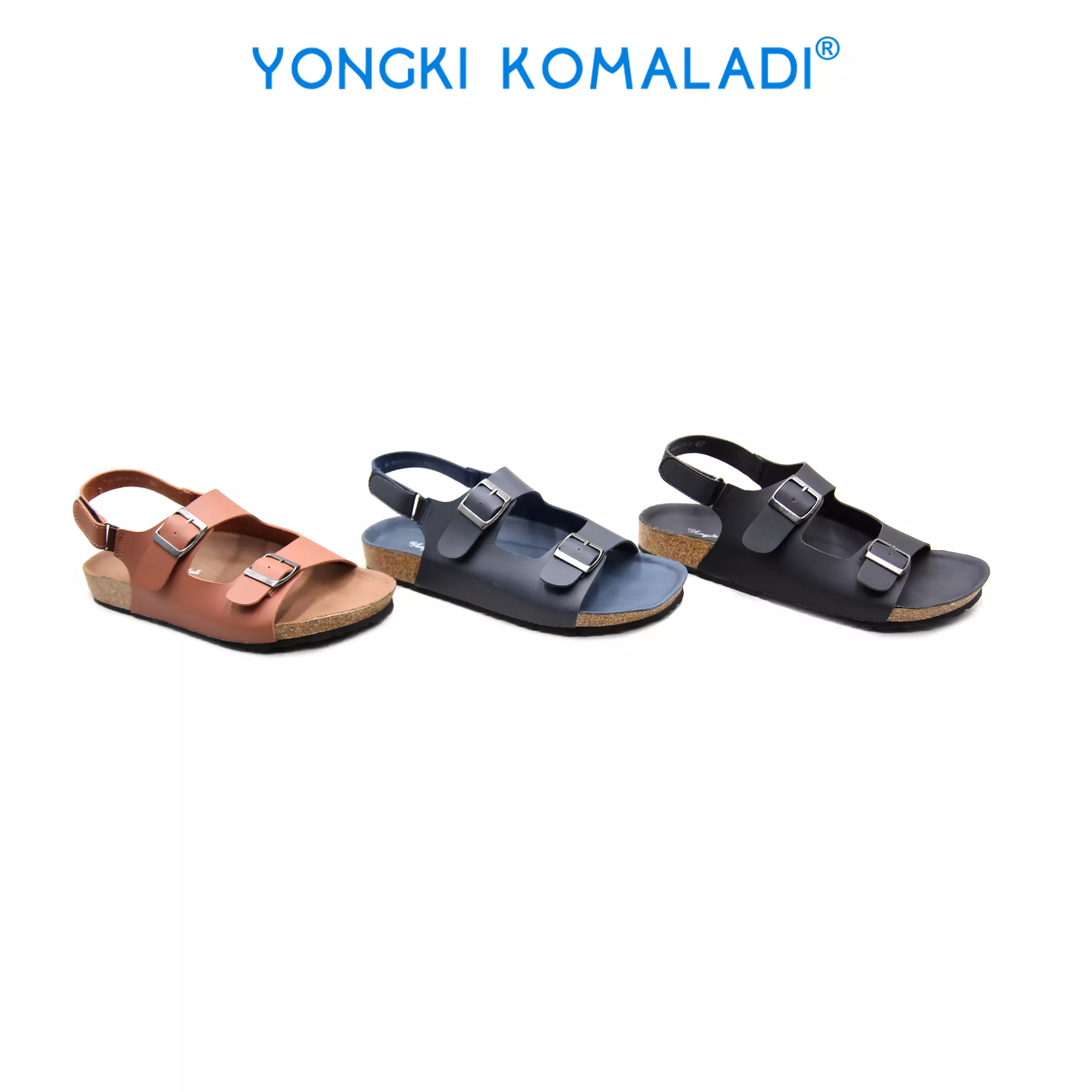 [ ORIGINAL ] YONGKI KOMALADI SANDAL OL-AND42178-22 HITAM