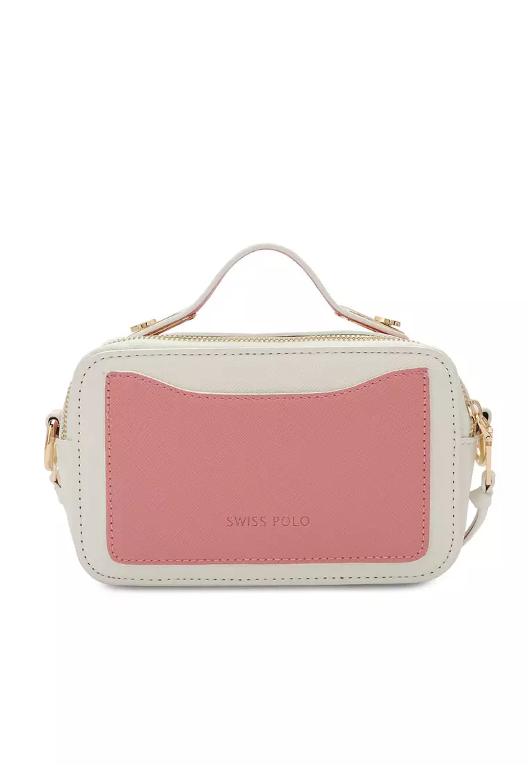 Women's Shoulder Bag / Sling Bag / Crossbody Bag (Tas Bahu / Tas Selempang Wanita) - Putih