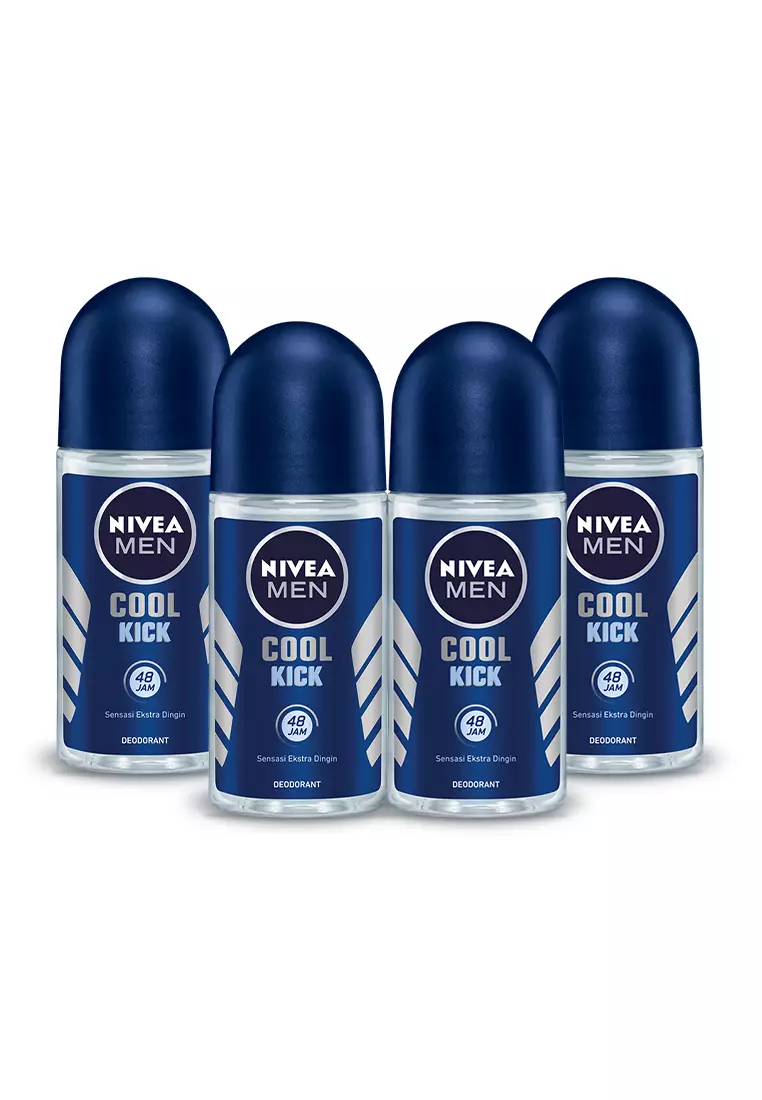 NIVEA MEN Deodorant Cool Kick Roll On 25ml - Best Value