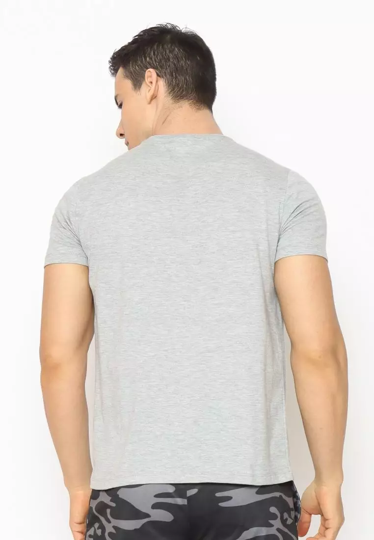 FITWEAR - GRIFFIN BASIC MEN T-SHIRT S/S - Grey