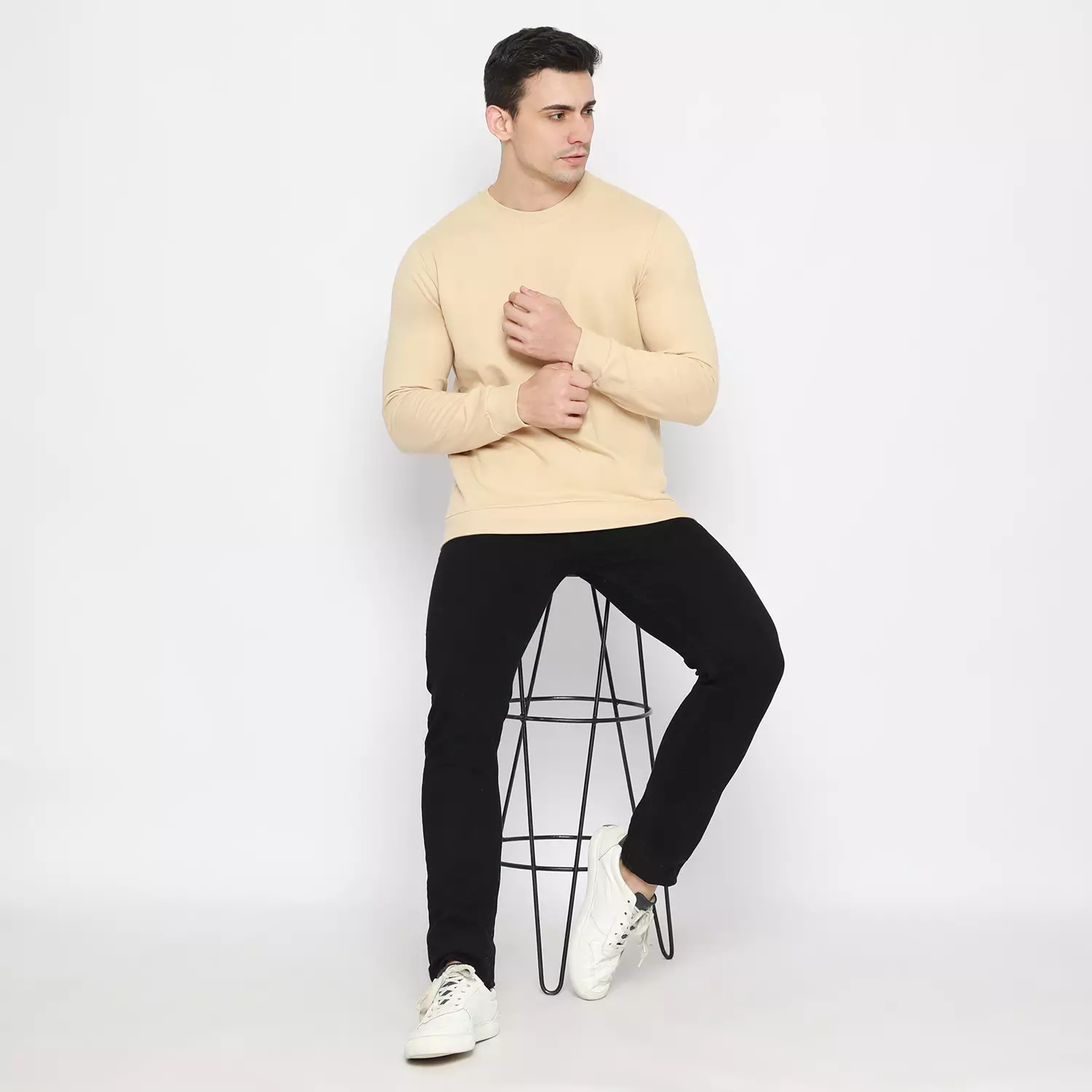 Kale Sweater Sally Beige /  Sweater Pria Casual / Unisex