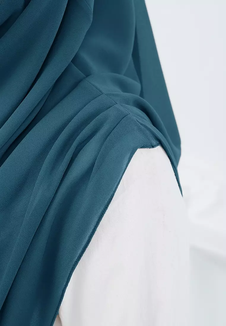 HIJAB INSTAN NASHWA - DEEP TURQUOISE