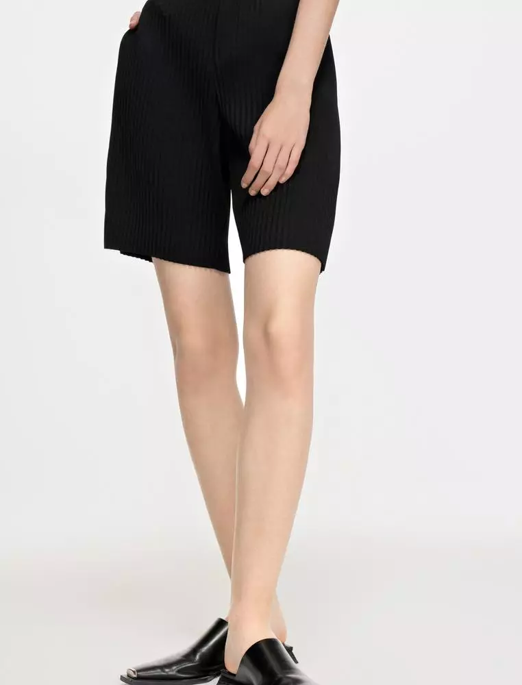 Casual Pleated Shorts