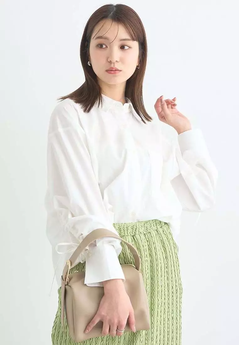 Earth Music  & Ecology - Riko Back Drawstring Shirt