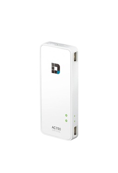 D-Link WiFi AC750 Router可攜式無線路由器4000mAh鋰電池充電寶尿袋流動移動行動電源外置充電器便攜充電器Router+Power Bank USB Charger(DIR-510L)