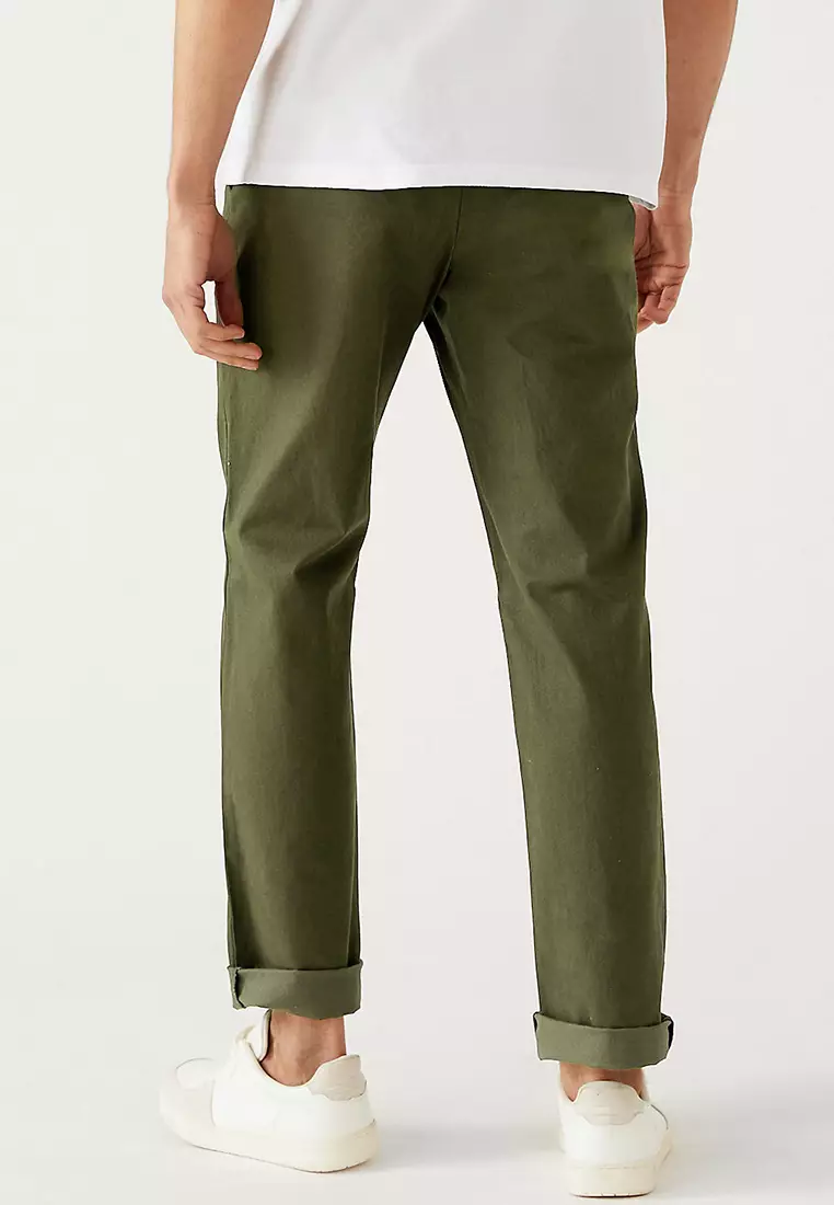 Regular Fit Stretch Chinos