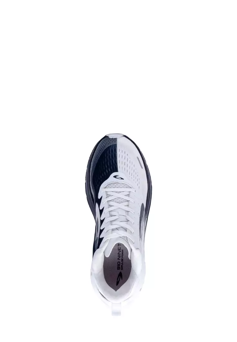 910 Nineten Takashi Run 1.5 Sepatu Lari - PUTIH/HITAM