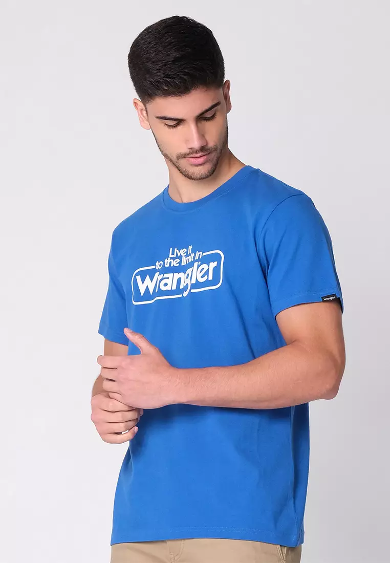 Buy Wrangler Wrangler Men's Statement Logo T-Shirt 2024 Online | ZALORA ...