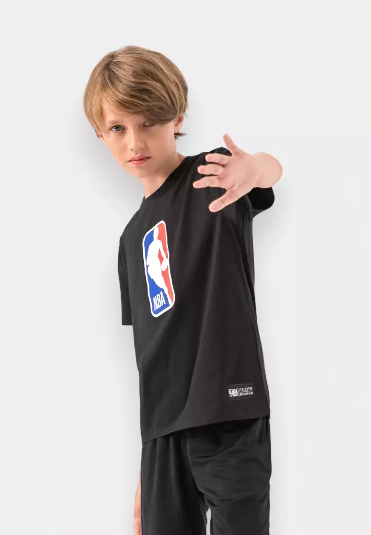Kids T-Shirt Basic Primary NBA Logo