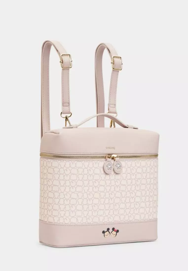 Tracey x Tsum Tsum Monogram Boxy 2-Way Bag Backpack Sling Bag