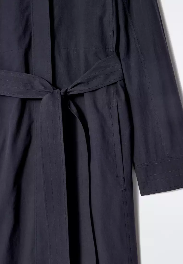 Belted Utility Shirt Dress