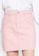 ZALORA BASICS pink Yoke Front Denim Skirt 11751AA2FBADCBGS_3