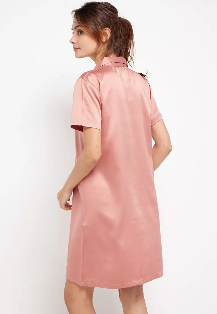 Dress Daster Satin Sleepwear