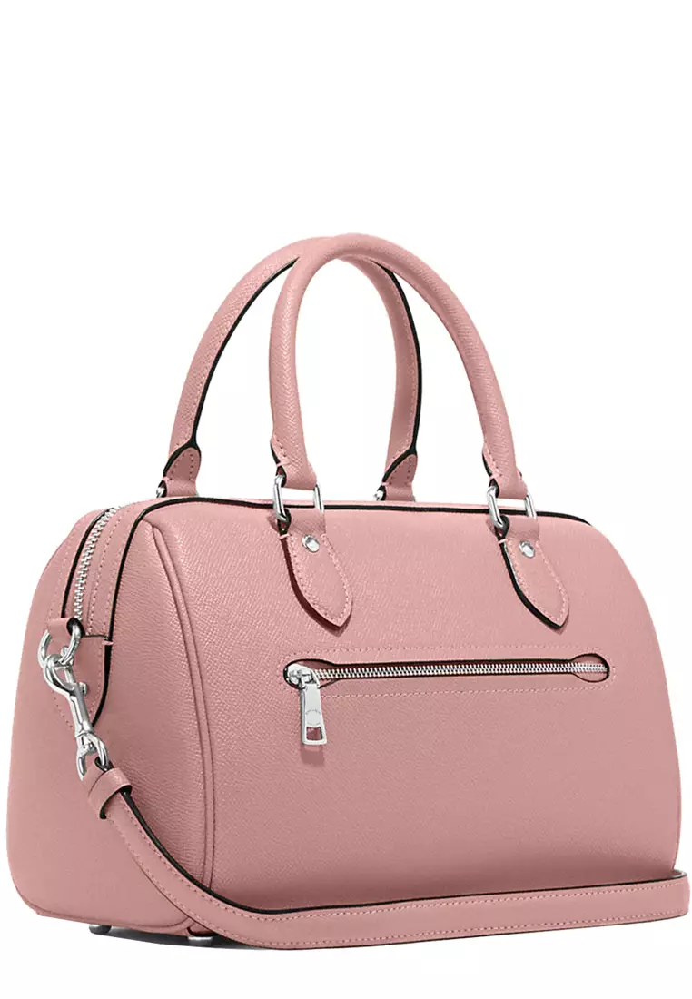 Coach satchel pink best sale
