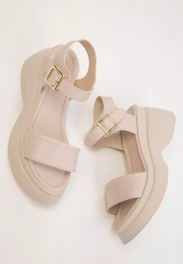 Beige Women's Sandals 20383