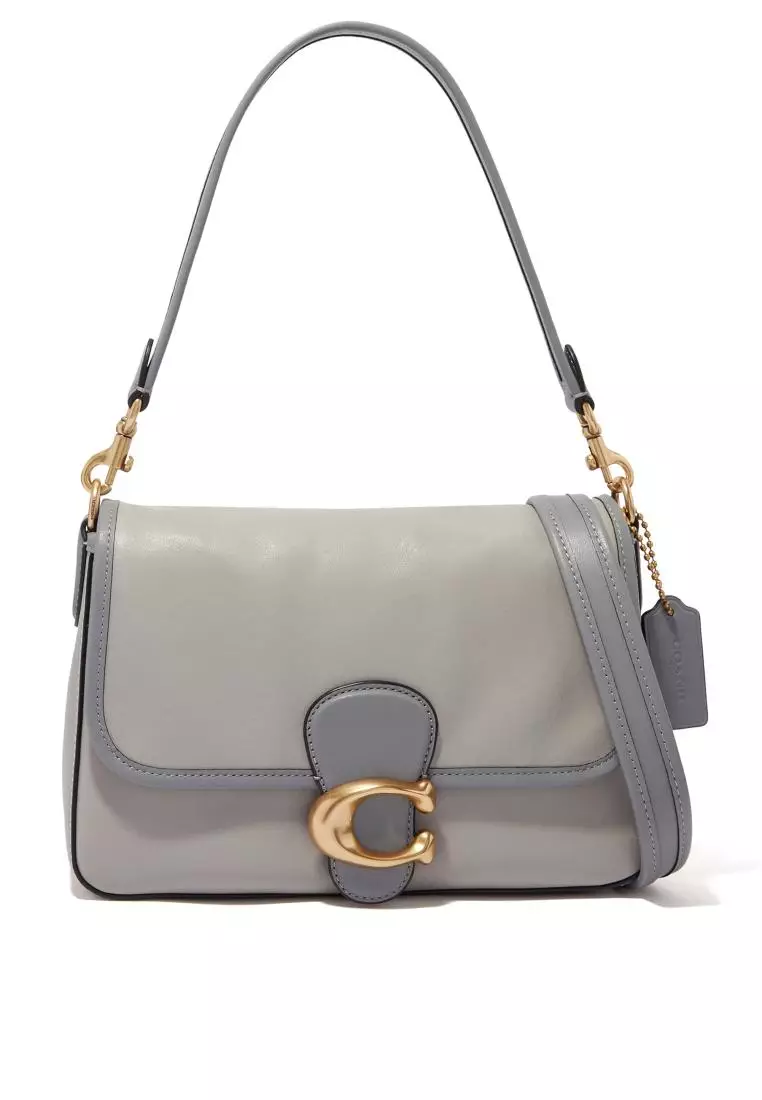 Jual Coach Coach Soft Tabby Shoulder Bag Grey Original 2024 | ZALORA ...