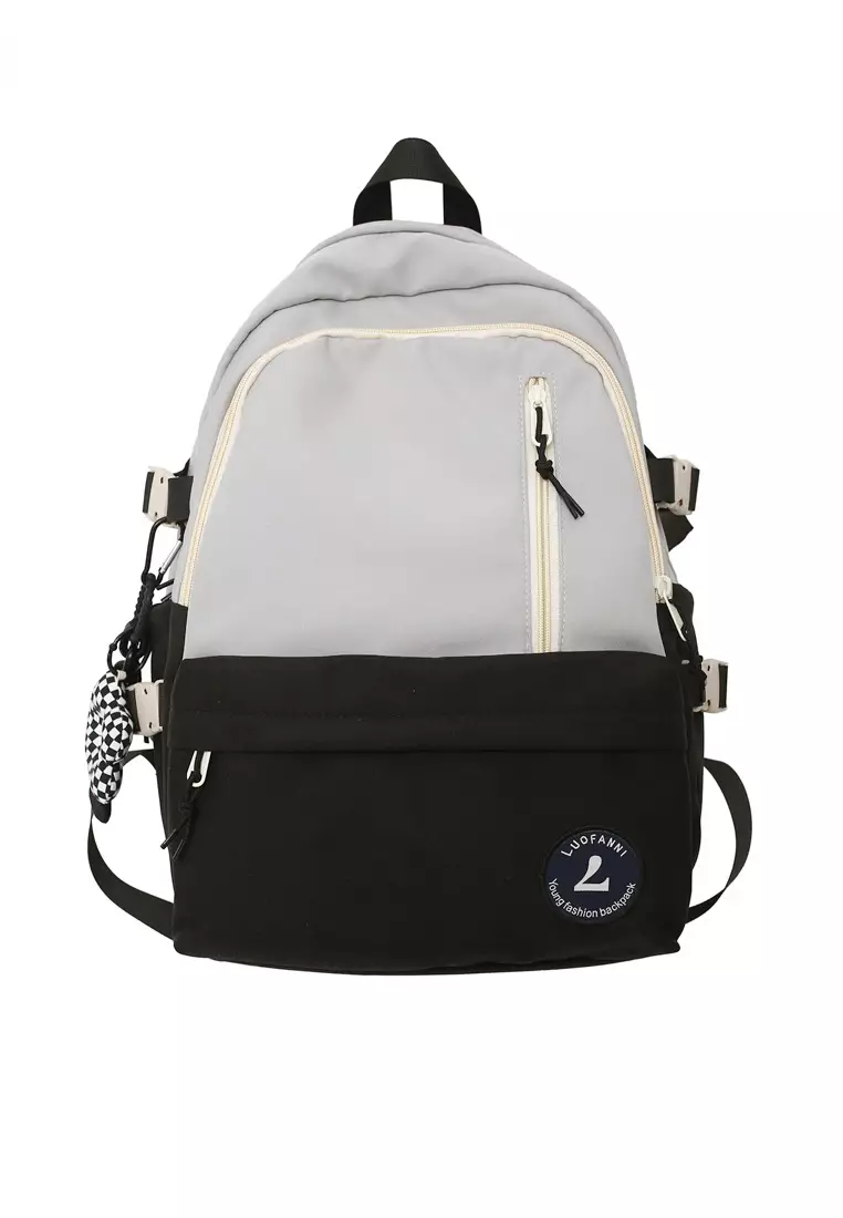 White fashion hotsell backpack