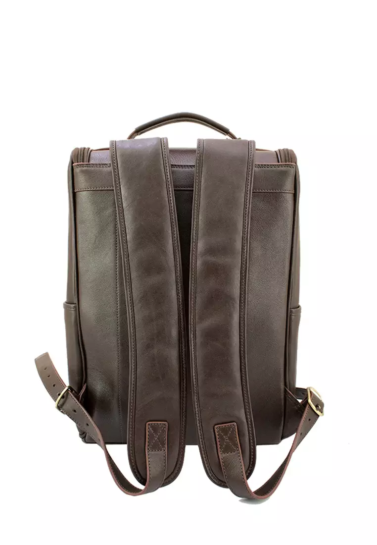 Buy The Tannery Manila Aaron, Leather Backpack 2024 Online | ZALORA ...