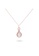 Millenne silver MILLENNE Made For The Night Intricate Drop Studded Cubic Zirconia Rose Gold Necklace with 925 Sterling Silver C3106ACFF65CF1GS_1
